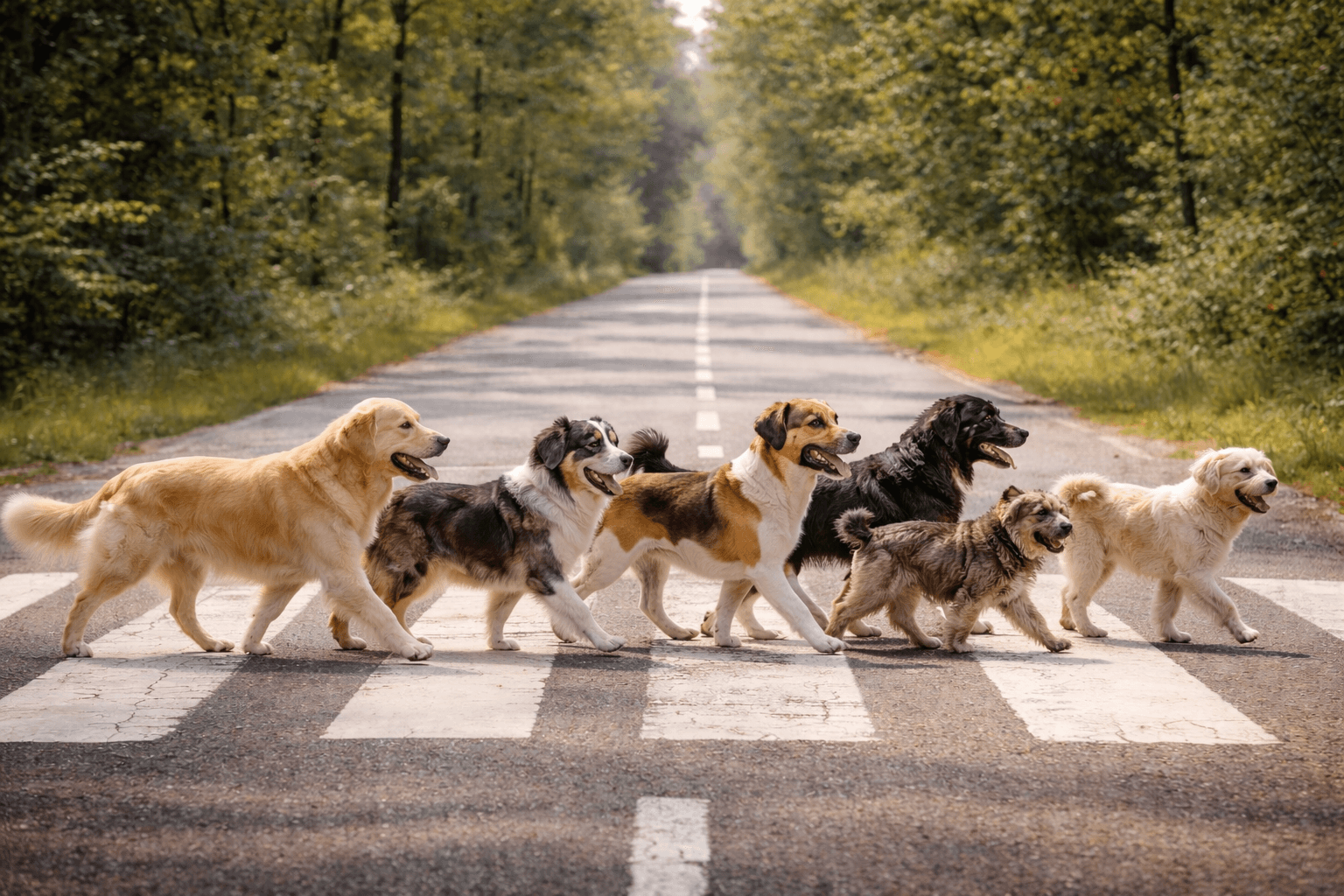 Frau trainiert Hund im Park